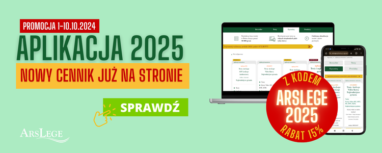 Zdaj z ArsLege w 2025!